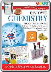 Books: Discover chemistry tin set