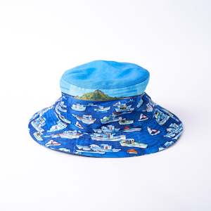 Boats, Island Bay Bucket Hat- Rita Angus