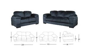 Evolution 3 + 2 Seater Lounge Suite