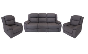 Furniture: George Recliner Couch Set