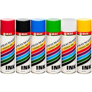 Industrial machinery and equipment: MAC Stencil Spray Ink 500ml