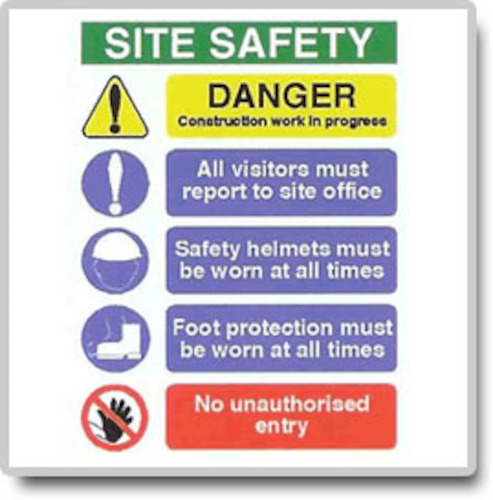 Industrial machinery and equipment: Mandatory Signs – some examples