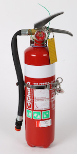 CHUBB Fire Extinguisher 2.3kg Powder ABE