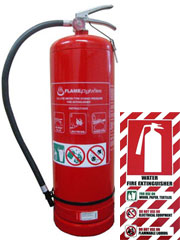 Industrial machinery and equipment: Fire Extinguisher 9L Water