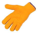 K318 Sure Grip Orange Knit Glove