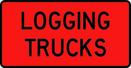 TW Logging Truck Sign