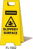 PVC Floor Sign ‘Slippery Surface’