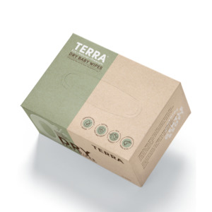 TERRA Dry Baby Wipes 48s