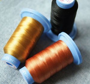 Sulky Poly Flash Polyester Thread With Metallic Shine - Available in 23 Colours