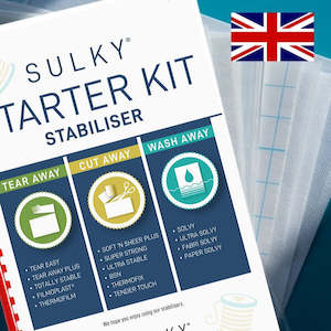 SULKY STARTER KIT - Stabilisers - Package contains 15 Samplers