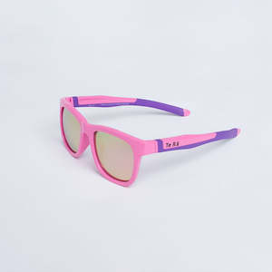 Sunglass: Hau Mirrored Pink-Purple