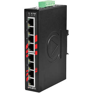 Antaira LNX-800AG 8-Port Industrial Gigabit Unmanaged Ethernet Switch