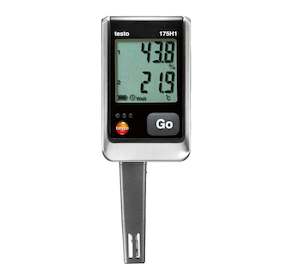 Pharma Health: Data Logger for Temperature and Humidity - Testo 175-H1