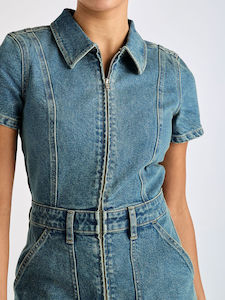 Lee Jeans Georgia Romper - Dirty Tea