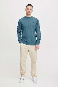 Blend Long Sleeve Sweatshirt - Captain's Blue