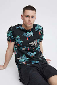 Blend Palms Tee - Black