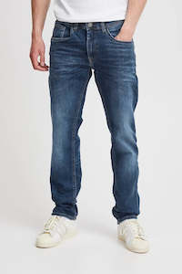 Clothing: Blend Twister Slim Multi Flex - Middle Blue