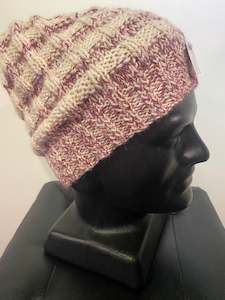 Zortop Studio's Wool Beanie - Raspberry Ripple