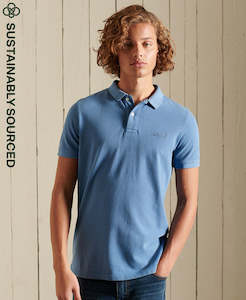 Superdry ﻿Vintage Destroy Polo - Heraldic Blue