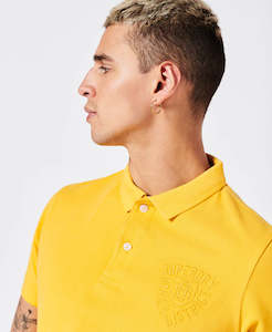 Superdry Superstate Polo - Springs Yellow