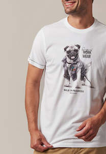 Deeluxe Doggy Tee - White