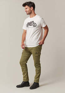 Clothing: Deeluxe Fuel Tee - Natural