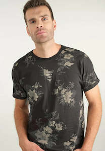 Deeluxe Fall Slim Tee - Charcoal