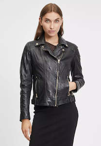 Gipsy Laren Leather Jacket - Black