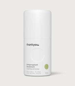 Antiperspirant Roll On Deodorant | Cypress & Cedar