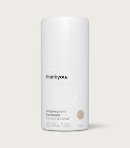 Antiperspirant Roll On Deodorant | Coconut & Santal