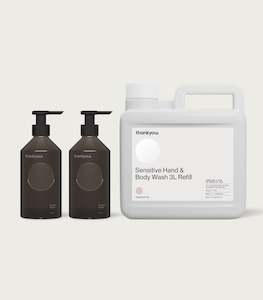 Wholesale trade: Sensitive Hand & Body Wash Trio | Fragrance Free