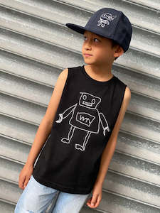 Robot tank top