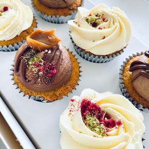 Decadent Chocolate & Vanilla Cupcakes