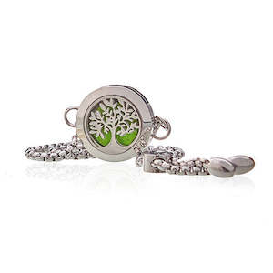 Gift: Aromatherapy Jewellery Chain Bracelet - Tree of Life 20mm