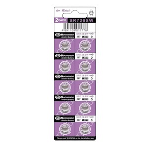 Koonenda 397 / 396 / SR726SW Watch Batteries (10 Pack)