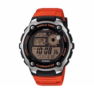 Casio For Men: Casio World Time AE2100W-4AV