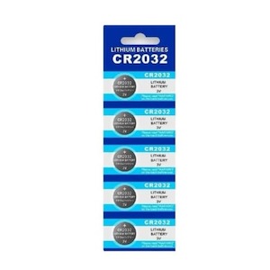 CR2032 Watch Batteries (5 Pack)