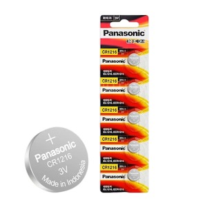 Panasonic CR1216 Watch Batteries (5 Pack)