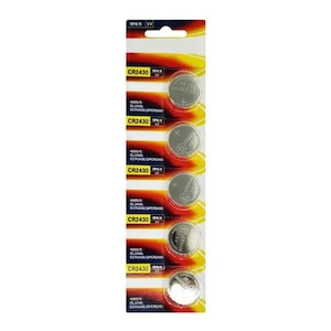 Panasonic CR2430 Watch Batteries (5 Pack)