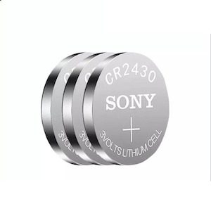 Watch Batteries: Sony CR2430 Watch Batteries (3 Pack)