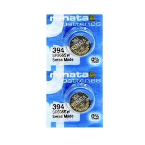 Renata 394 / SR936SW Watch Batteries (2 Pack)