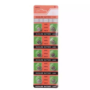 Watch Batteries: LR754 / AG5 Batteries (10 Pack)