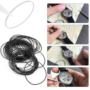 750 Piece Set of Watch O-rings 0.7mm/16-30mm (for waterproof watches)