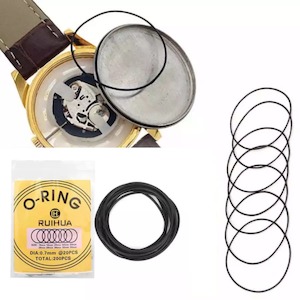 Watch O-rings - 0.7mm (for waterproof watches)