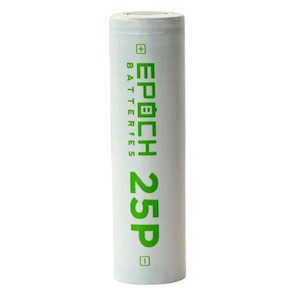 Epoch 25P 18650 2500mAh 20A Battery