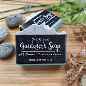 Gardener's Soap | 75% Olive Oil Soap | Exfoliating Soap