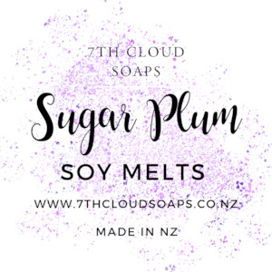 Soy Wax Melts - Sugar Plum (Plum, Black Cherries, Orange, Cinnamon, Clove, Sanda…