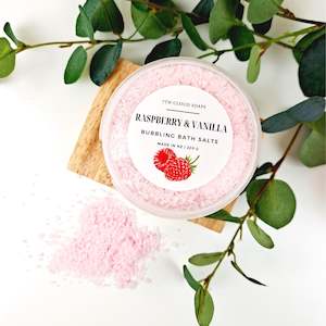 Bubbling Magnesium Bath Salts - Raspberry & Vanilla