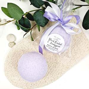 Black Orchid & Frangipani Bath Bomb | With Shea Butter