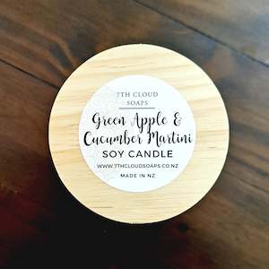 Green Apple & Cucumber Martini - Lake House Collection | Soy Candle